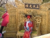 Jingshan Park - tourists dressing up