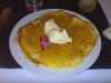 Norwegian Waffles at Soria Moria Hotel
